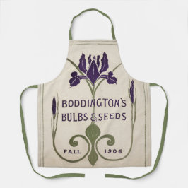 Garten oder Küche Schürze Vintages Saatgut Katalog