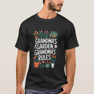 Garten-Oma Gärtner und Pflanzenliebhaber Grüne T T-Shirt