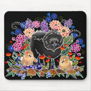 GARTEN-PARTY Chow-Chow - Mausunterlage Mousepad