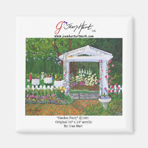 Garten-Party Magnet