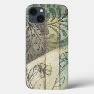 Garten-Platte mit Blätter, Blumen und Gras Case-Mate iPhone Hülle