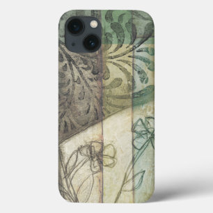 Garten-Platte mit Blätter, Blumen und Gras Case-Mate iPhone Hülle