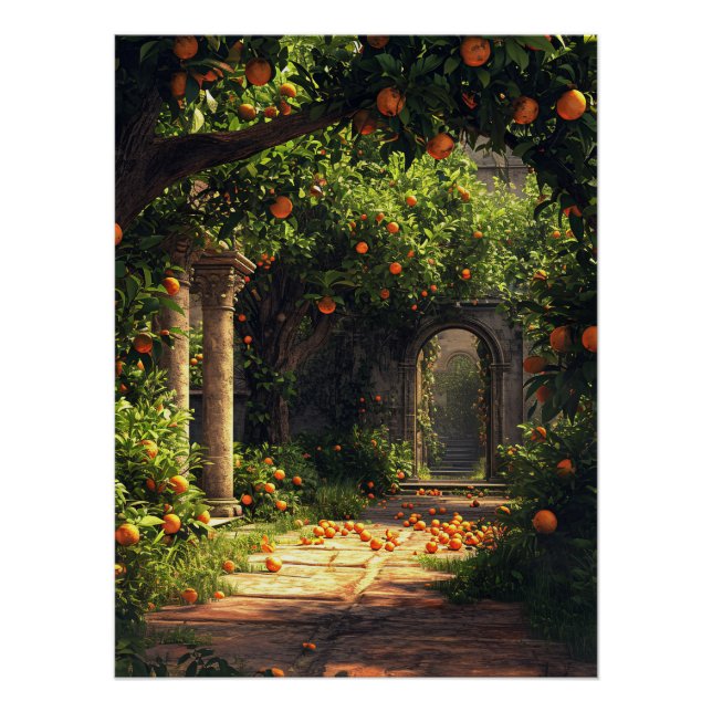 Garten Poster (Vorderseite)