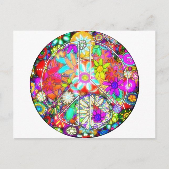 Garten Postkarte (Vorderseite)