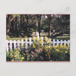 Garten Postkarte
