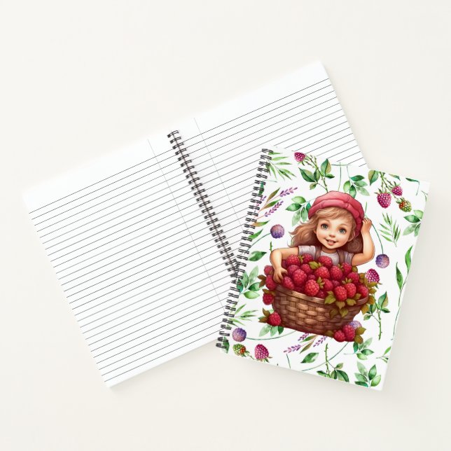 Garten-Rasberry Notizbuch (Innenseite)