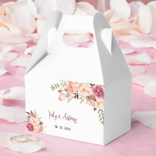 Garten-Rosen-Blumen-Andenken-Schachtel Ästhetik Geschenkschachtel