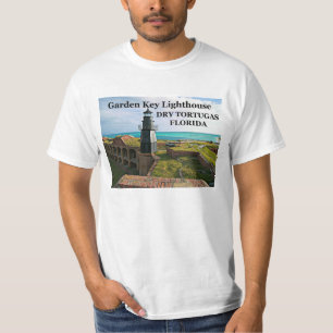 Garten-Schlüsselleuchtturm, trockenes Tortugas, T-Shirt