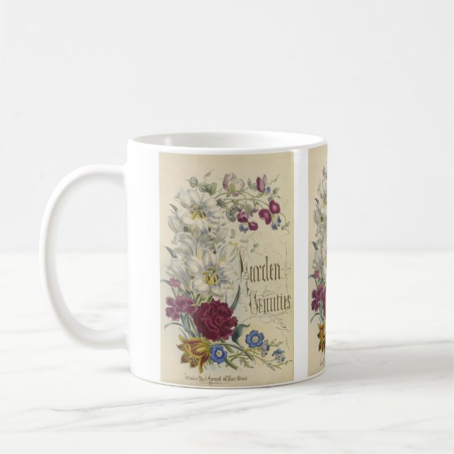 Garten-Schönheiten von Paul Jerrard Kaffeetasse (Links)