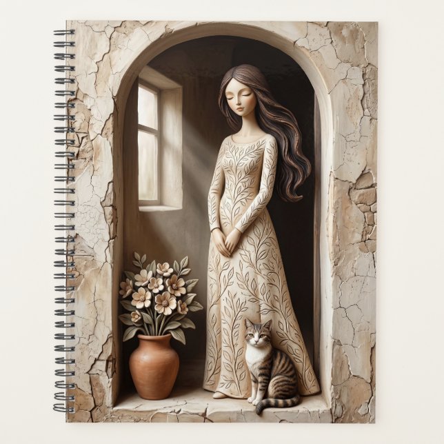 Garten-Schwellen-Journal Quiet Studio Planer (Vorderseite)