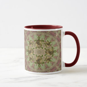 Garten-Seeschildkröte-Muster-Tassen Tasse