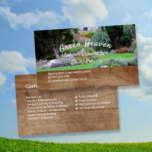 Garten-Service Visitenkarte   Professionell
