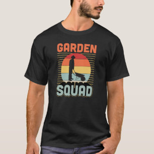 Garten Squad Farmer Retro Vintage Stil Süß T-Shirt