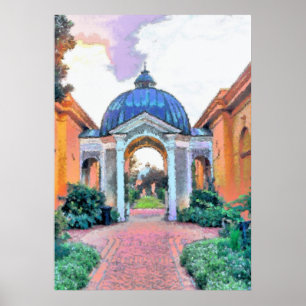 Garten, Stadtpark, New Orleans Poster