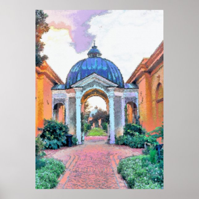 Garten, Stadtpark, New Orleans Poster (Vorne)