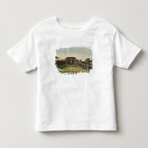 Garten-Szene, c.1820-40 (w/c auf Papier) 2 Kleinkind T-shirt