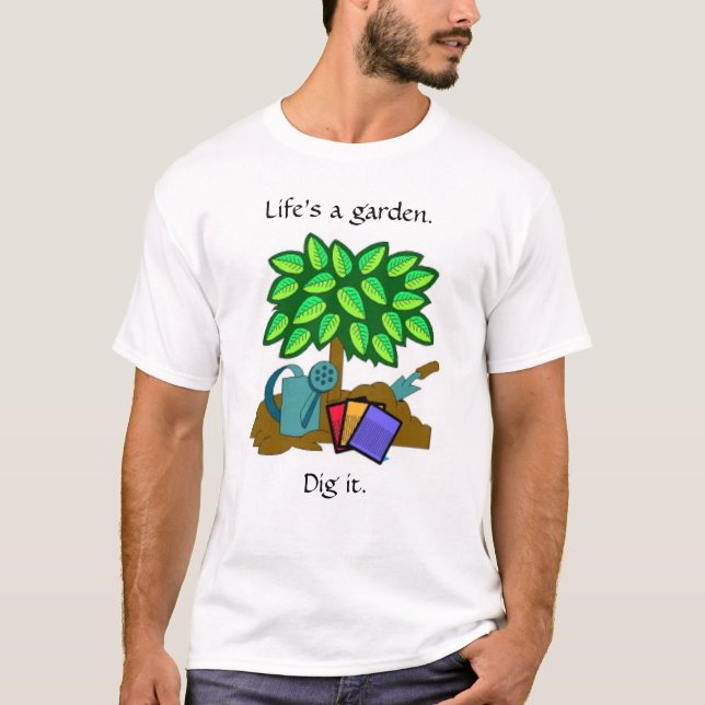 Garten T-Shirt (Vorderseite)