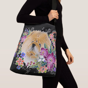 GARTEN-TANZ-CHOW-CHOW - Designer crossbody oder Tragetaschen Mit Langen Trägern