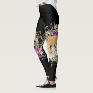 GARTEN-TANZ-CHOW-CHOW - Kunst ist HOHE Leggings