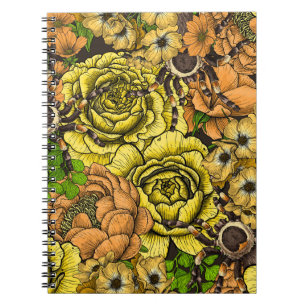 Garten Tarantula 1 Notizblock