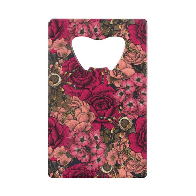 Garten Tarantula 4 Geldbeutel Flaschenöffner (Vorderseite)