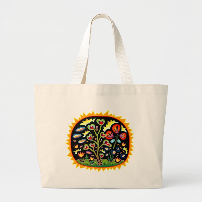 Garten-Tasche Jumbo Stoffbeutel (Vorne)