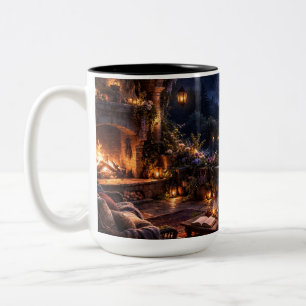 Garten-Terrasse Nebeltal Schwarze Tasse