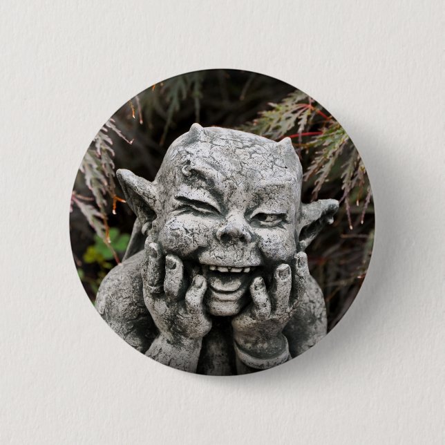Garten-Teufel Button (Vorderseite)