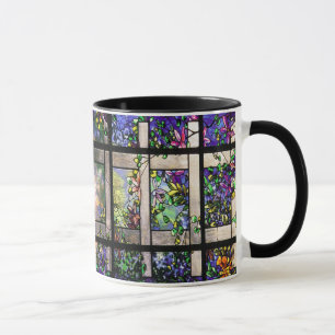 Garten Tiffany beflecktes Glas-Tasse Tasse