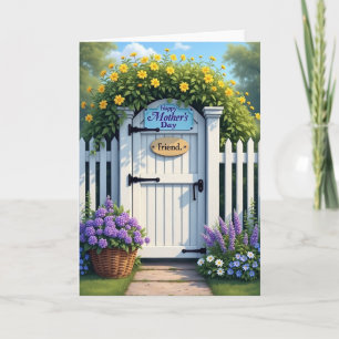 Garten Tor Muttertags Karte