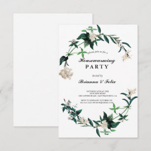 Garten Tropisches grünes Party Einladung