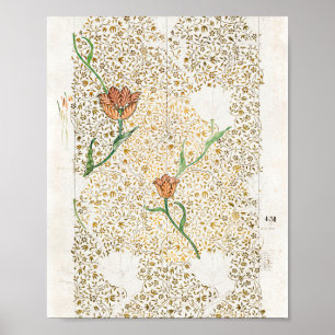 Garten-Tulpe 1885 von William Morris Poster