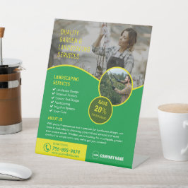 Garten- und Landschaftsdienste Sockelschild