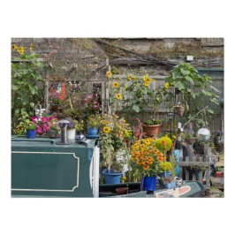 Garten- und Schmalschifffahrt Poster