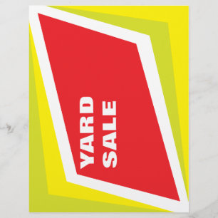 Garten-Verkauf Flyer