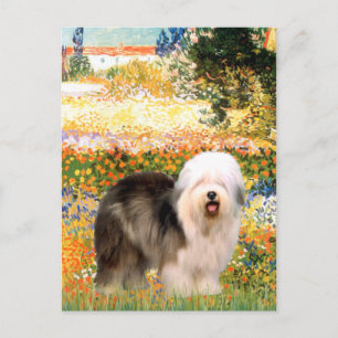 Garten (VGogh) - Altenglisch 12 Postkarte