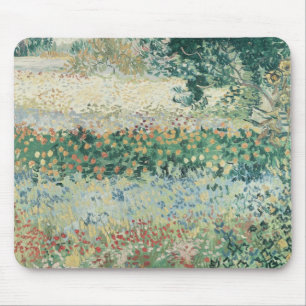 Garten Vincent van Goghs in der Blüte, Arles, Mousepad