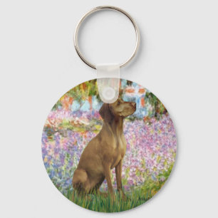 Garten - Vizsla 1 Schlüsselanhänger