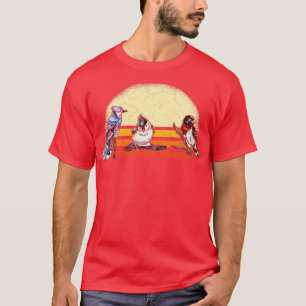 Garten Vögel Retro 1 T-Shirt
