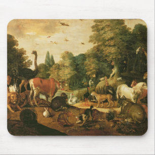 Garten von Eden (Öl auf Leinwand) Mousepad