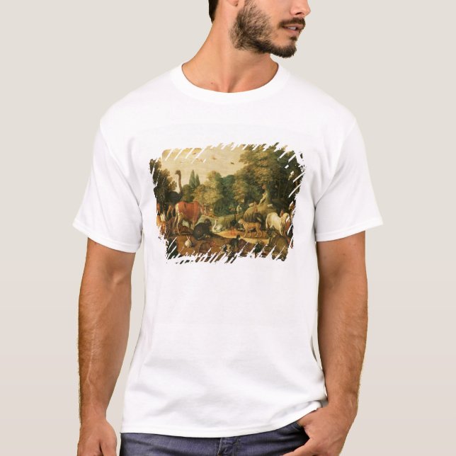 Garten von Eden (Öl auf Leinwand) T-Shirt (Vorderseite)