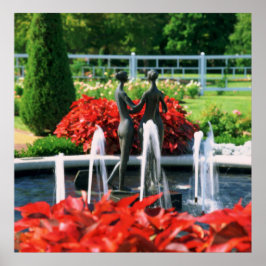 GARTEN VON FOUNTSIN ST SHAW POSTER