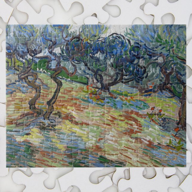 Garten von Gethsemane, Monte Olives von van Gogh Puzzle (Von Creator hochgeladen)