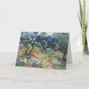 Garten von Gethsemane, Ölberg von van Gogh Karte