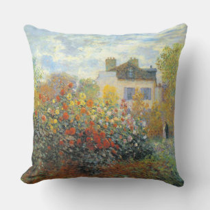 Garten von Monet an Argenteuil-schöner Kunst Kissen