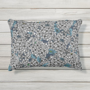 Garten von White Lilac Kissen Für Draußen