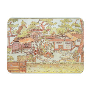 Gärten von Yuan Ming Yuan, Peking, 1783-86 (engra Magnet