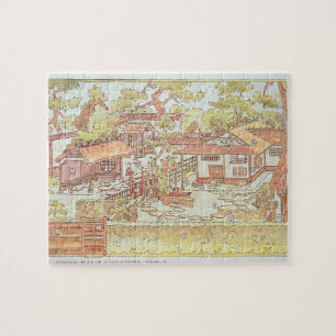 Gärten von Yuan Ming Yuan, Peking, 1783-86 (engra Puzzle