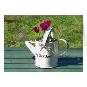 GARTEN WATERING CAN-Karte