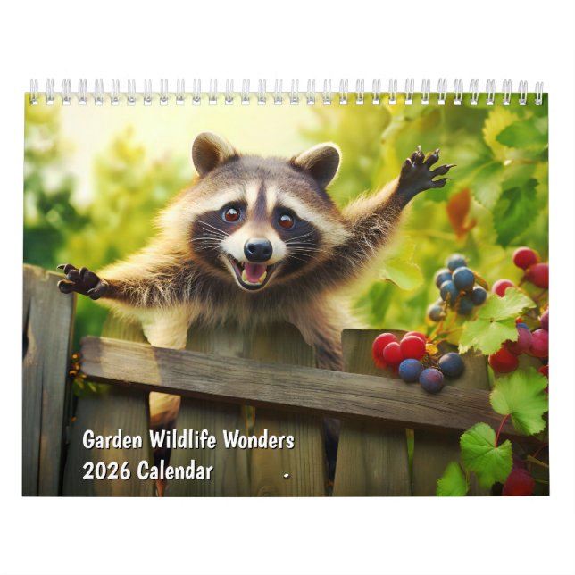 Garten-Wildlife-Wunder - Kalender (Titelbild)